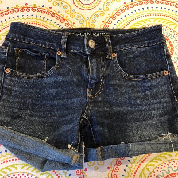 Like New American Eagle 5 pocket Denim Shorts - Picture 4 of 7